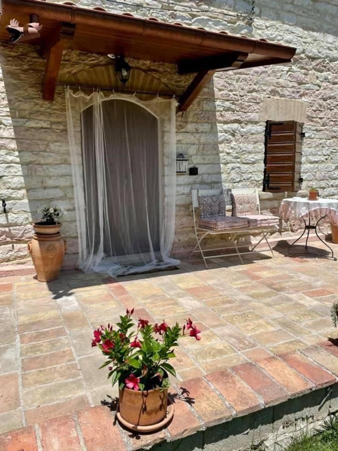 B&B Il Poggetto Serra SantʼAbbondio Exterior foto