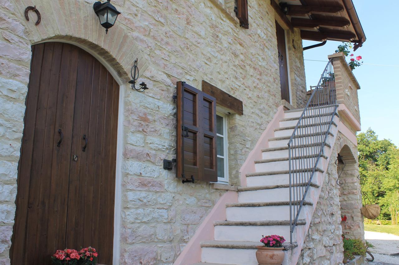 B&B Il Poggetto Serra SantʼAbbondio Exterior foto