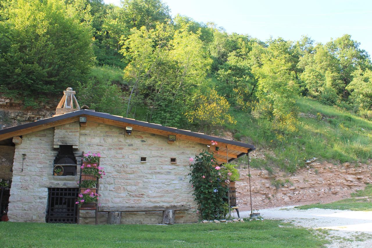 B&B Il Poggetto Serra SantʼAbbondio Exterior foto